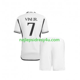 Fotbalový Dres Real Madrid Vinicius Junior 7 Dětské Domácí 2023/24